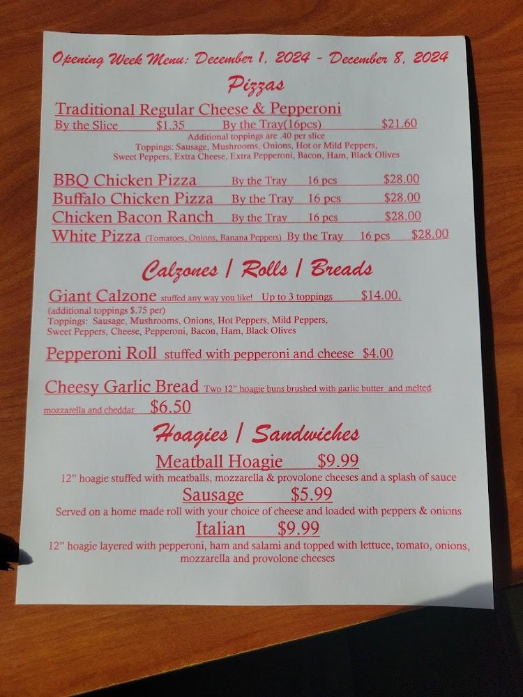 Agostini's Pizza & Pasta Pep and Cheese Slice